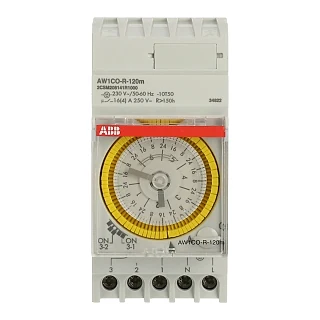 ABB 2CSM208141R1000 AW1CO-R-120m Analog Zaman Saati
