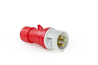 EMAS ECE416V5FU Plastik 3+Nötr Uzatma Tipi Fiş 16A CEE Norm