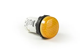 EMAS MBSP220S MB Serisi Plastik LED'li 230V AC Sarı 22 mm Sinyal
