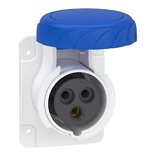 Schneider Electric PKF16G723 PratiKa Düz Makina Prizi, - vidalı bağlantı- düz - 3*16A - 2P + E - 200...250 V AC