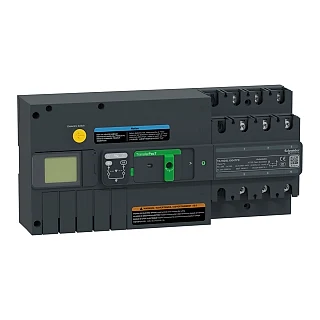 Schneider Electric TA16D3L1004TPE Transfer Şalteri, TransferPacT Active Otomatik, 100A, 400V, 3P, LCD,160A kasa için