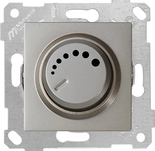 Mutlusan 2200 440 0283 Rita Mek+Tuş RL Işıklı Dimmer 600W Titanyum