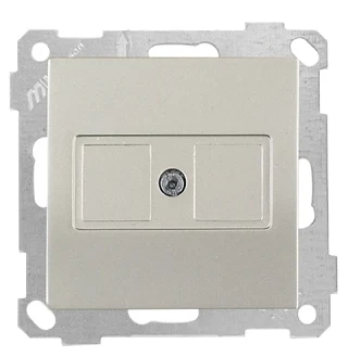 Mutlusan 2100 121 0283 Mek+Tuş Kör Kapak Titanyum