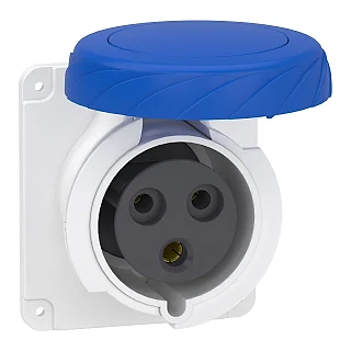 Schneider Electric PKF32G723 PratiKa Düz Makina Prizi - vidalı bağlantı- 3*32A - 2P + E - 200...250 V AC