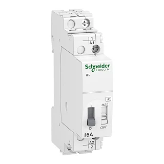 Schneider Electric A9C30811 Darbe rölesi iTRY - 1P - 1NA - 16A - bobin 110 VDC - 230...240 VAC 50/60Hz