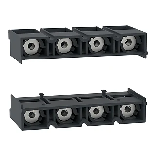 Schneider Electric LAD911546 Kablo pabuçlu terminaller için bağlantı adaptörleri, TeSys Deca Advanced, 4 kutuplu kontaktörler için