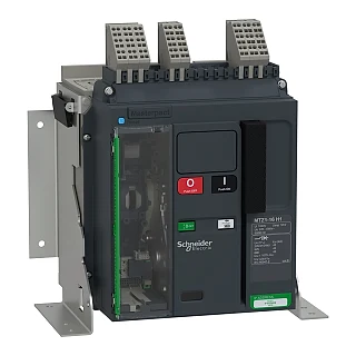 Schneider Electric MTZ116_H12E3PMFHH Devre Kesici, MasterPacT MTZ1 16H1 Sabit, 3P, 1600A, 42KA/440VAC, MicroLogic 2.0E Aktif, Manuel