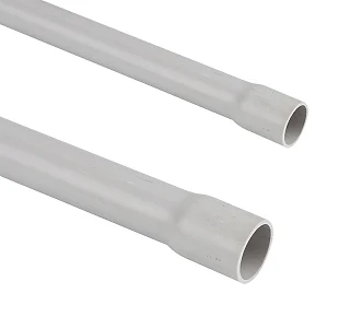 Mutlusan 001 045 110014 30 17 Ø14 PVC Alev Yaymayan Boru Muflu 3M (temsili görsel)