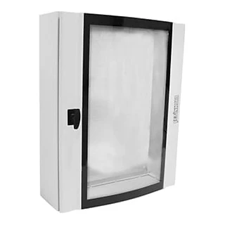 ÇETİNKAYA CPD 6006020 SUM CPD 6006020 SUM 60x60x20 Metal S.Ü. Bombeli Temperli Camlı Montaj Plakalı Pano
