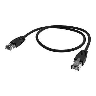 Schneider Electric LTMT9RJ105 Sensör Modülü Kablosu, 2 adet RJ11 Konektörlü, 0,1 m, Motor Yönetimi için