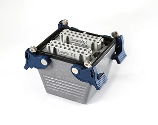 EMAS EBM32PU34 Metal 32 Kontak Uzatma Tipi Priz 16A Üstten Girişli 4 Mandallı Çok Kontaklı
