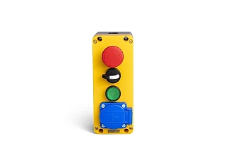 EMAS PA4411 PA Serisi 4 Gözlü CP200E + CP100DY + CP101S20 + EPREU1M Sarı-Siyah Asansör Revizyon Kutusu