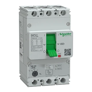 Schneider Electric G20B3A160 GoPact Şalter 200B, 3P3D 25kA AC 160A TMD Ayar Sahalı