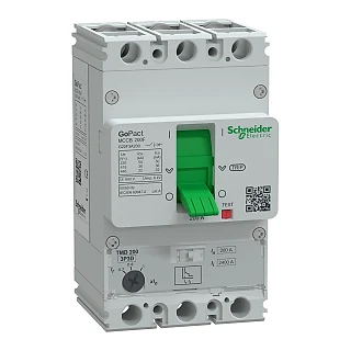 Schneider Electric G20F3A200 GoPact Şalter 200B, 3P3D 36kA AC 200A TMD Ayar Sahalı