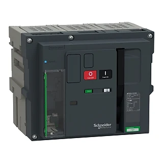 Schneider Electric MTZ212_H12E3PMDHH Devre Kesici, MasterPacT MTZ2 12H1 Çekmeceli, 3P, 1250A, 66KA/440VAC, MicroLogic 2.0E Aktif, Manuel
