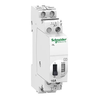 Schneider Electric A9C30112 Darbe rölesi iTL - 2P - 2 NO - 16A - bobin 12 VDC - 24 VAC 50/60Hz" (temsili görsel)