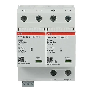 ABB 2CTB812511R2300 OVR T1-T2 1N 50-255 P TS Parafudr