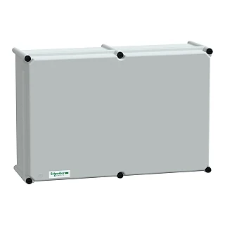 Schneider Electric NSYPLSP3654G PLS kutu, polyester arka, polyester kapak IP66 36x54x18cm