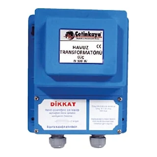 ÇETİNKAYA S23 A00 00 S23 A00 00 220/12V 300 Va Alüminyum Sargılı Polyesterli Havuz Trafoları (temsili görsel)