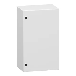 Schneider Electric NSYCRN106400 Düz çelik kapı, PanelSeT CRN, montaj plakası olmadan, 1000x600x400 mm, IP66, IK10, RAL7035