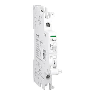 Schneider Electric A9A26909 Yardımcı kontak, Acti9 A9A, iOF/SD+OF, 2 C/O, 100mA ila 6A, 24VAC ila 415VAC, 24VDC ila 130VDC, üst ve alt bağlantı