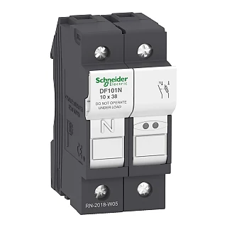 Schneider Electric DF101N TeSyS Sigorta Bağlantı Kesici 1P N 32A - Sigorta Boyutu 10x38 mm