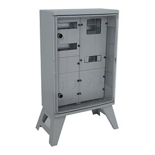 ÇETİNKAYA ÇP 5512 ÇP 5512 50x70x24,5 1 Trf. Syç. 8 Ad. Priz, 16 Ad. Sig. Şeffaf Kapaklı ABS Panosu