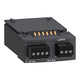 Schneider Electric LUFV2 TeSys U - motor yükünün 4...20 mA LUF fonksiyon bloğu göstergesi