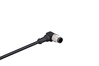 EMAS SKM12F3DXP2 PUR Kablo 2m M12*3 Erkek 90 Derece M12 Kablolu Konnektör (temsili görsel)