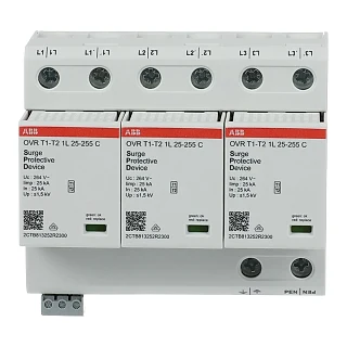 ABB 2CTB812751R2300 OVR T1-T2 3L 75-255 P TS Parafudr