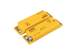 EMAS SMB21LSZ-B18 Plastik Sol Çıkış 2NC 8mm LED'li M8*4 Konnektör 78 mm Manyetik Kapı Switch