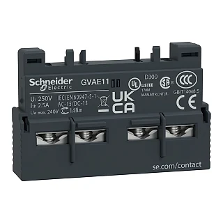 Schneider Electric GVAE11 TeSys GV2 ve GV3 - yardımcı kontak - 1 NA + 1 NK