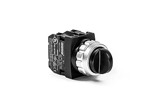 EMAS H101S30 H Serisi Plastik 2NO (II-0-I) 60° Seçici Kalıcı 30 mm Buton