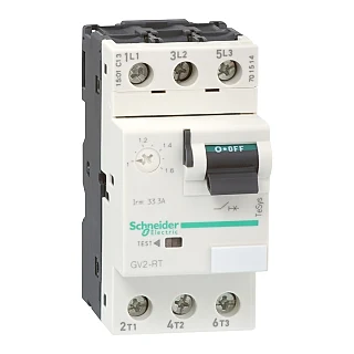 Schneider Electric GV2RT04 TeSys GV2- Devre Kesici- Termal Manyet - 0,40...0,63 A - Vida Kelepçesi Terminalleri (temsili görsel)